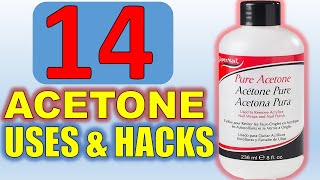 14 Surprising Acetone Nail Polish Remover Uses amp Hacks Around The Home [upl. by Atteinotna]