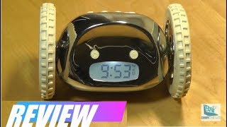 REVIEW Clocky  Runaway Alarm Clock on Wheels Original [upl. by Hendrick]