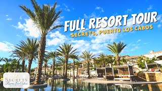 Secrets Puerto Los Cabos Golf amp Spa Resort  Complete Walkthrough Tour amp Review  4K [upl. by Duahsar]