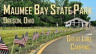 Maumee Bay State Park Ohio Lake Erie Camping Campground Review [upl. by Adnomal]