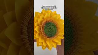 Como hacer Girasoles de Papel [upl. by Casilda]