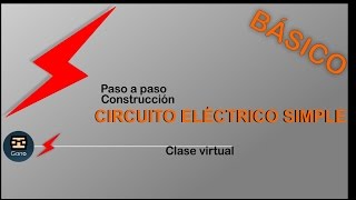 CÓMO HACER UN CIRCUITO ELÉCTRICO SIMPLE  BÁSICO [upl. by Anaila]