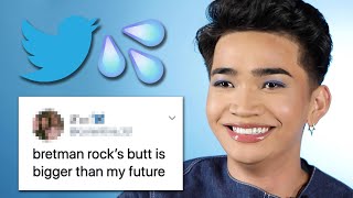 Bretman Rock Reads Thirst Tweets [upl. by Esineg]