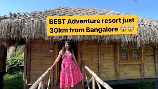 BEST Adventure Resort just 30km from Bangalore  The Odyssey Retreat [upl. by Lenod]