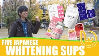 Five Japanese Whitening Supplements [upl. by Lyrradal234]