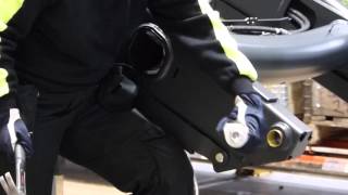 How to change Bushings on your front loader  Quicke [upl. by Araed]