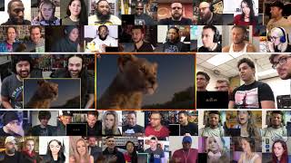 The Lion King Official Trailer REACTIONS MASHUP [upl. by Ainet]