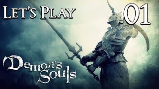 Demons Souls  Lets Play Part 1 A Lone Warrior [upl. by Melina]