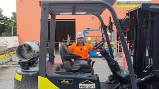 How to PreStart a Forklift  ProLift Training FNQ [upl. by Ardnwahs]