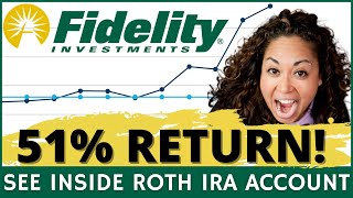 Fidelity ROTH IRA Tutorial  How Im Getting a 51 Return on Investment [upl. by Bunce44]