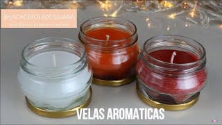 COMO HACER VELAS AROMATICAS MUY FACIL [upl. by Leesen75]