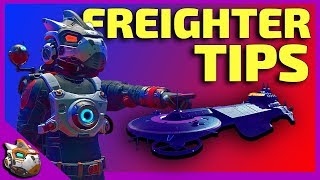 How to use Freighters  Freighter Tips No Mans Sky 2019 [upl. by Lizzie899]