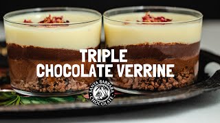 Triple Chocolate Verrine Recipe [upl. by Yelruc]