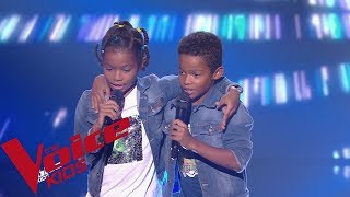 MC Solaar  Sonotone  Lucas et Nathan  The Voice Kids France 2019  Blind Audition [upl. by Eiboh]