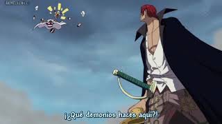 Shanks y Buggy reencuentro en MarinefordONE PIECE [upl. by Beal]