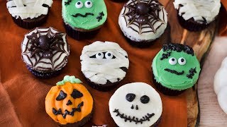 How to Make Halloween Cupcakes [upl. by Fitzhugh431]