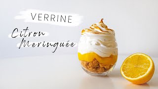 Verrine façon Tarte au Citron Meringuée [upl. by Flem]