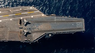 First F35C Catapult Launch Aboard USS Nimitz [upl. by Idak]