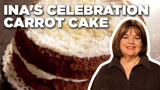 Ina Gartens Carrot Cake Recipe  Barefoot Contessa  Food Network [upl. by Hanako823]