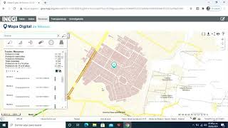 Como usar el mapa digital del INEGI [upl. by Lorine]