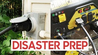 Power your HOUSE with a Portable Generator [upl. by Stock]