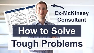 HOW TO SOLVE PROBLEMS  How do consulting firms work hypothesisbased problem solving explained [upl. by Gnilrad]