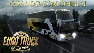 COMO JOGAR COM ÔNIBUS  PASSO A PASSO  Euro Truck Simulator 2  DESATUALIZADO [upl. by Ogilvie]