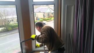 Replacing Glass in a double glazed PVC Window [upl. by Ecnarwal]