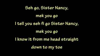 Bam Bam  Sister Nancy lyrics [upl. by Davison]