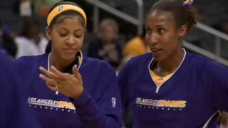 Lisa Leslie and Candace Parker Reflect On Their In Game Dunks [upl. by Euqinom]