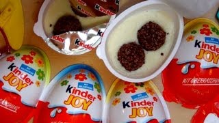 Kinder JOY Surprise Egg Unboxing [upl. by Ym]