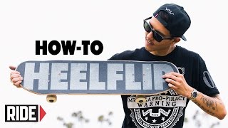 HowTo Heelflip  BASICS with Spencer Nuzzi [upl. by Inaliel983]