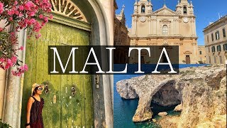 3 Days in MALTA  Valletta Mdina Stunning Blue Grotto 3 Cities [upl. by Traci]