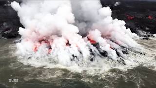 Kīlauea Volcano — Fissure 8 Flow From Vent to Sea [upl. by Amand]