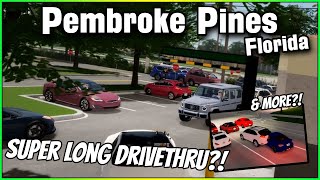 Super Long Drivethru  Pembroke Pines Florida  OPR  Blubber  Roblox [upl. by Mcnally998]