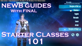 FFXIV Newb Guides Starting Classes Which one do I pick [upl. by Esimehc]