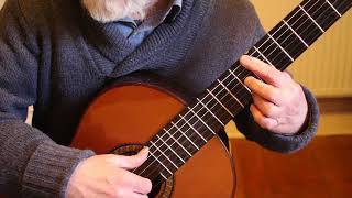 ADELITA by F Tarrega Guitar Tutorial Part One [upl. by Philipson]