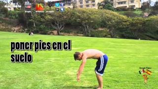 Como Hacer Back Whip Saltos Mortales Hacia Atras Tutorial [upl. by Kathye]