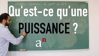 Quest ce quune puissance [upl. by Keffer139]