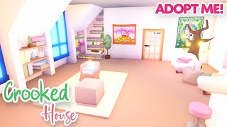 Crooked House Speed Build  Roblox Adopt Me [upl. by Oribel]