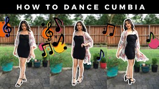 HOW TO DANCE CUMBIA  Cumbia tutorial  TIPS   Priscilla Rodriguez [upl. by Quincy]