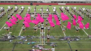 Troy Colt Marching Band preview  pregame show  Confident Color Guard 8192016 [upl. by Dnalrag]