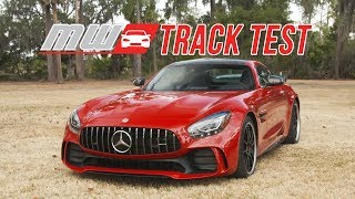 2018 MercedesAMG GT R  Track Test [upl. by Acimehs271]