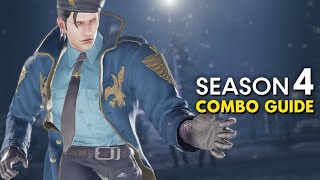 Sergei Dragunov Combo Guide Season 4  TEKKEN 7 [upl. by Trimble]