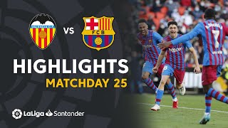 Resumen de Valencia CF vs FC Barcelona 14 [upl. by Dempstor]