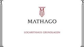 Logarithmus Grundlagen  Mathago [upl. by Valeta]