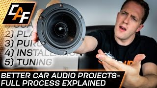 Build the BEST Car Audio System  Full process explained [upl. by Patt551]