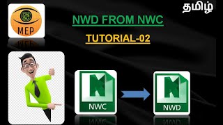 NWC TO NWD NAVISWORK TUTORIAL 02 [upl. by Newbill]