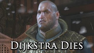 Witcher 3 Killing Dijkstra and Saving Roche  Reason of State [upl. by Norword]