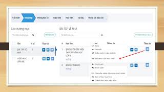 vnEdu LMS  Phần 9  Hướng dẫn giáo viên giao bài tập về nhà [upl. by Sackman]